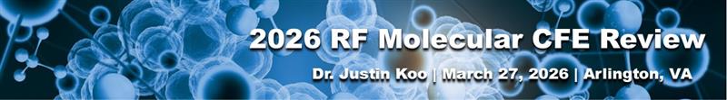 2026 RF Molecular CFE Review event banner
